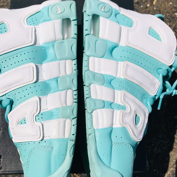 Turquoise Nike Air Uptempo - Picture 8 of 8